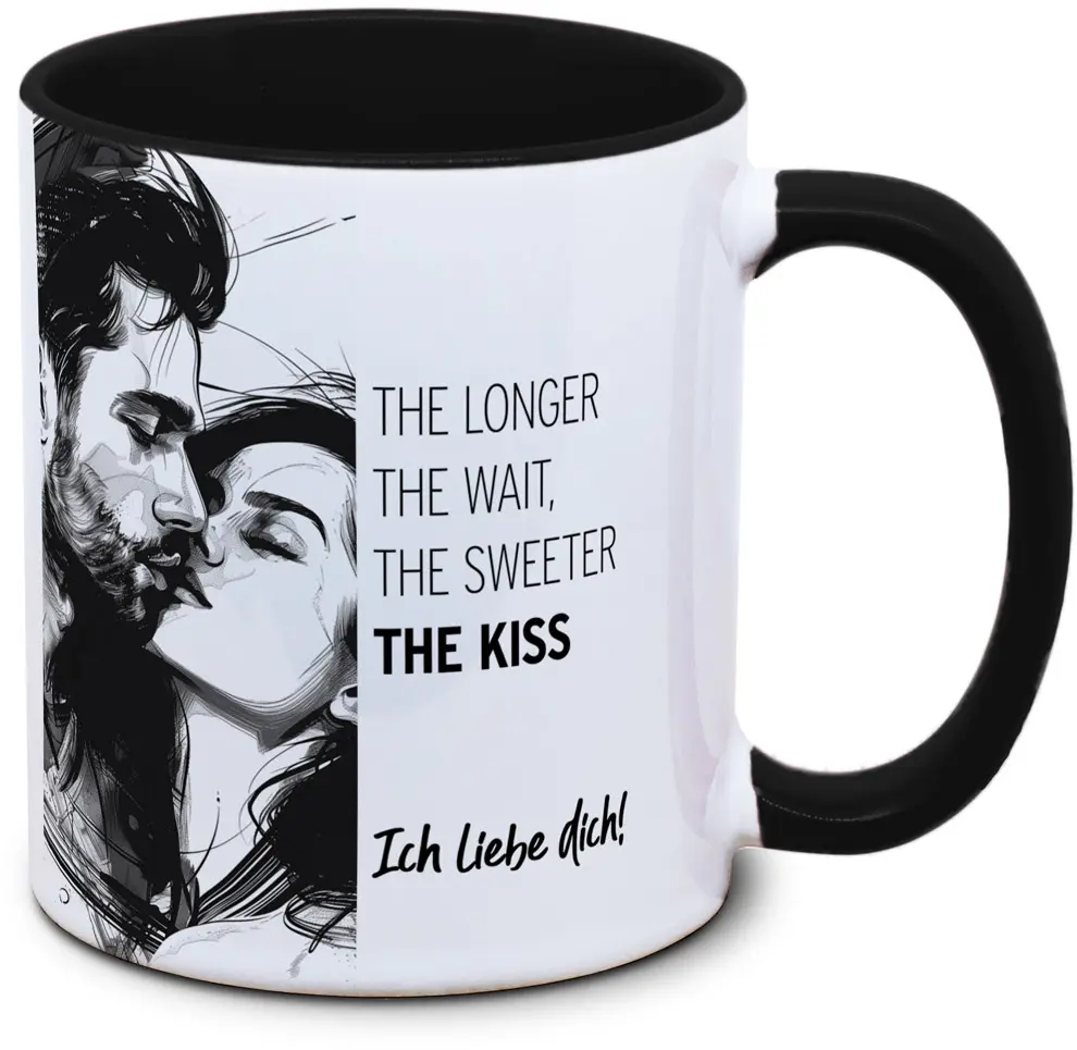 Tasse Fernbeziehung: The longer the wait, the sweeter the kiss