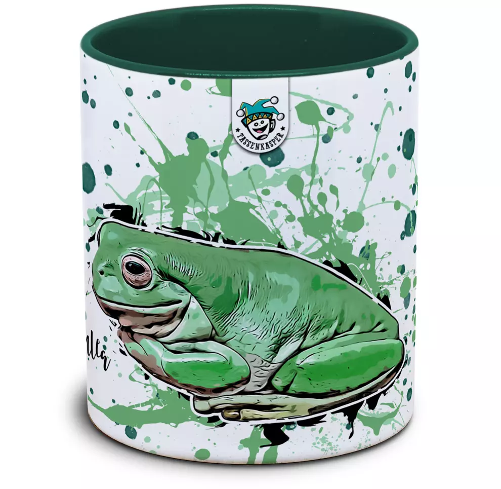 Froschtasse Litoria caerulea - Korallenfinger Laubfrosch
