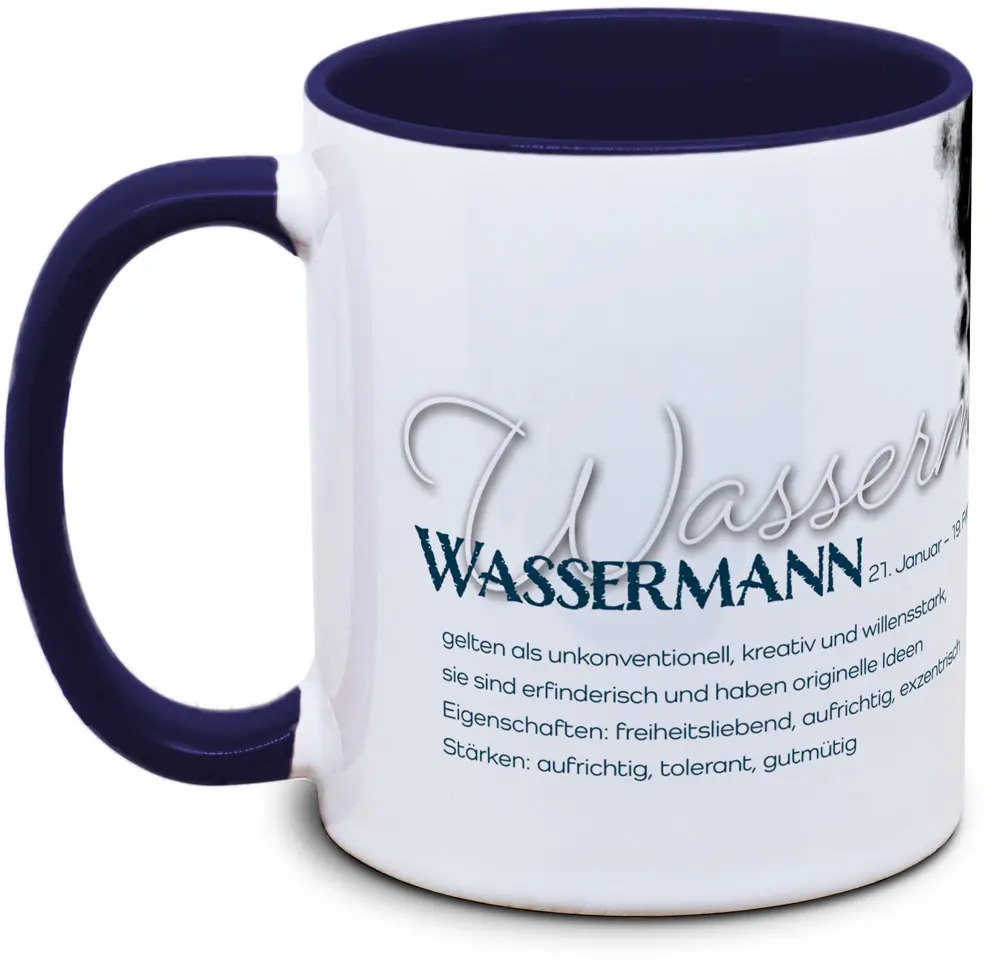 Sternzeichentasse: Wassermann