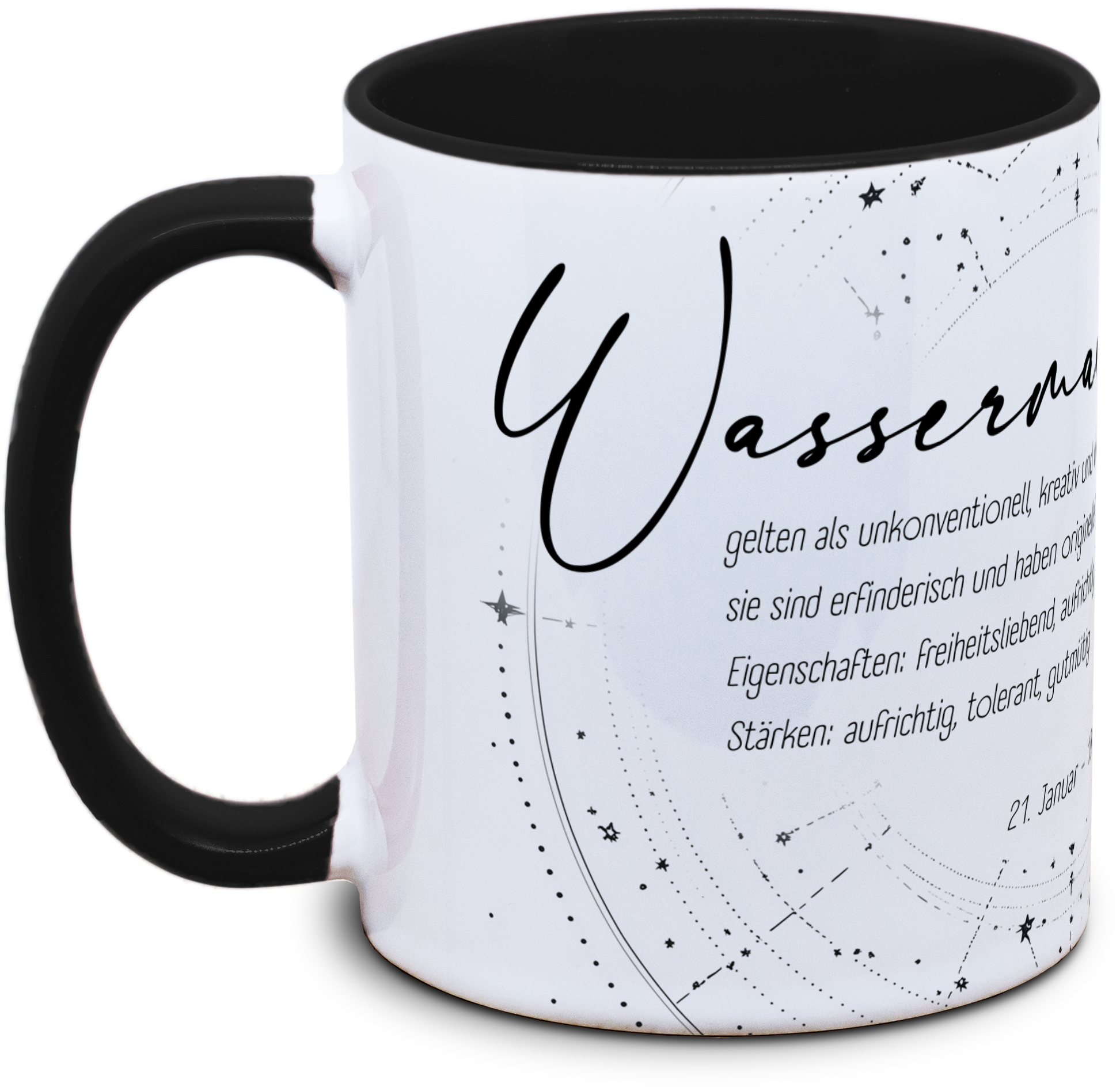Sternzeichentasse: Wassermann (2)