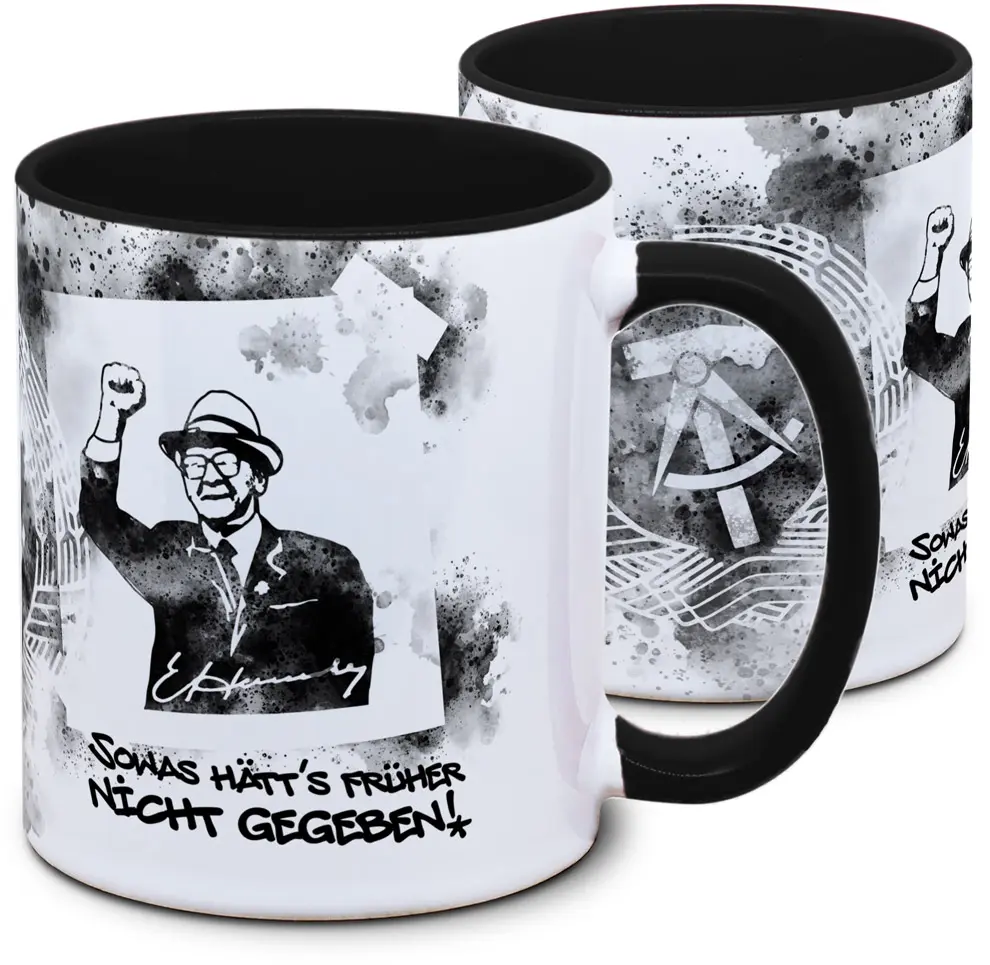 DDR Tasse: Sowas hätt´s früher nicht gegeben!