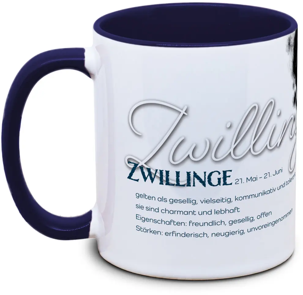 Sternzeichentasse: Zwillinge