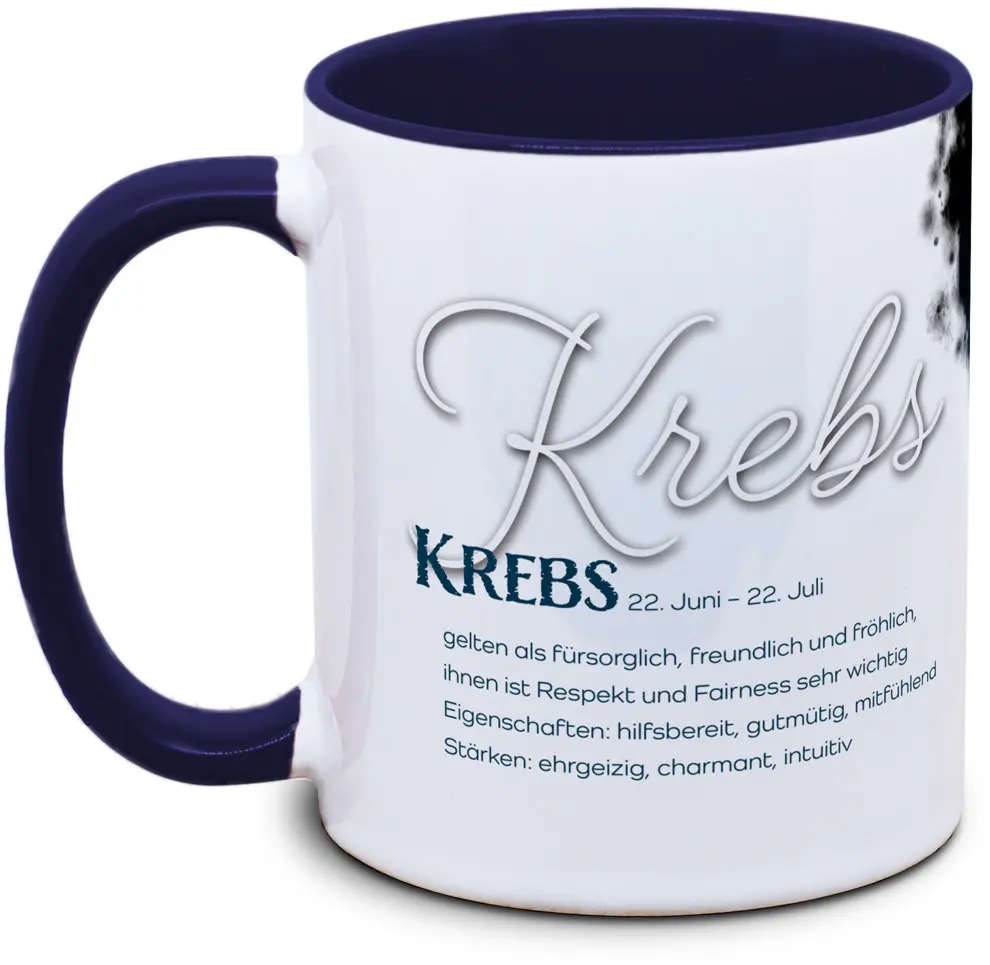 Sternzeichentasse: Krebs